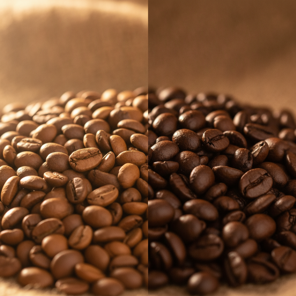 Grãos de café arábica do café especial, que costuma ter menos cafeína que o tradicional