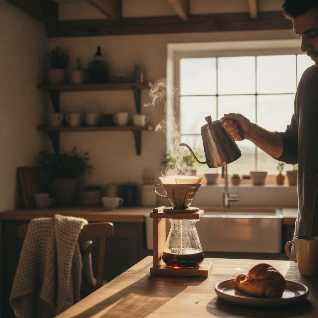 Preparo de café coado: o método influencia em ter mais cafeína na xícara